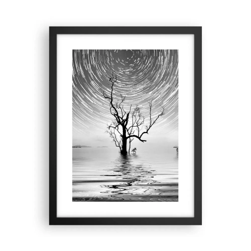 Plakat i sort ramme - En natursymfoni - 30x40 cm