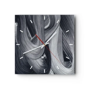 Vægur, Uret - Virkelighedens flygtighed - 30x30 cm