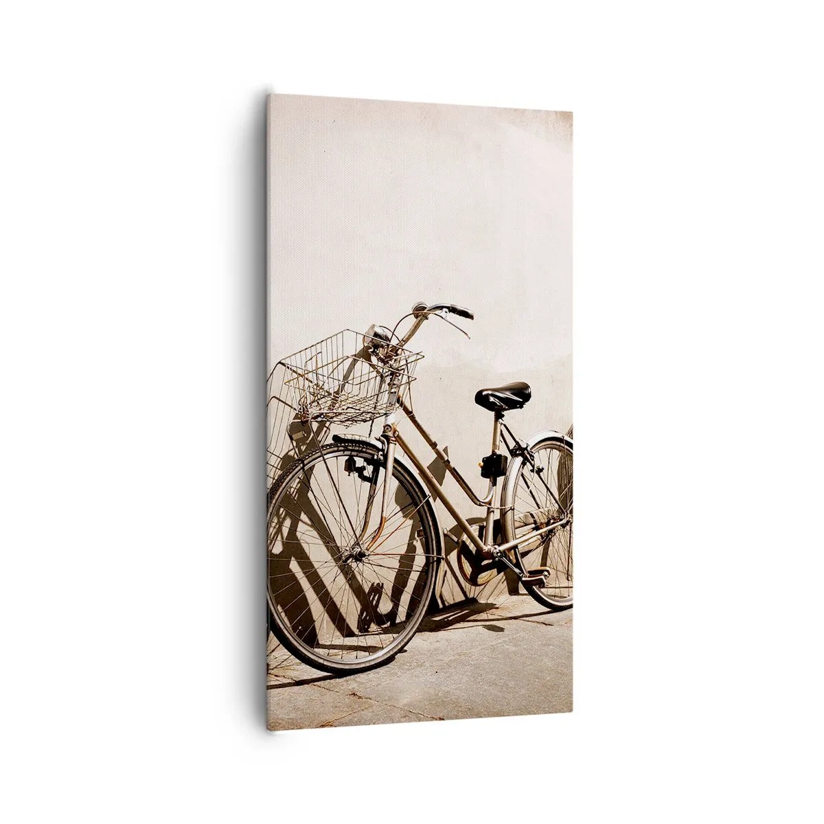 Lærredstryk - Billede på lærred - Uforglemmelig charme fra fortiden - 65x120 cm