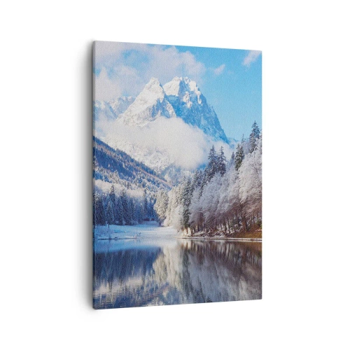 Lærredstryk - Billede på lærred - Snevagten - 50x70 cm