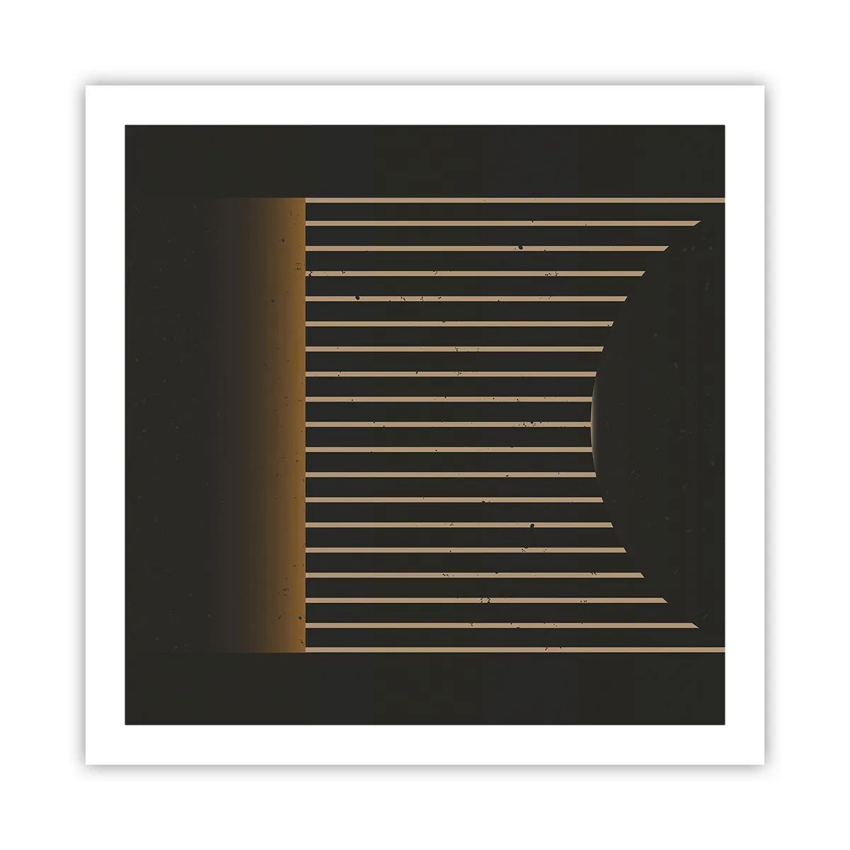 Plakat - Udforsk mørket - 60x60 cm