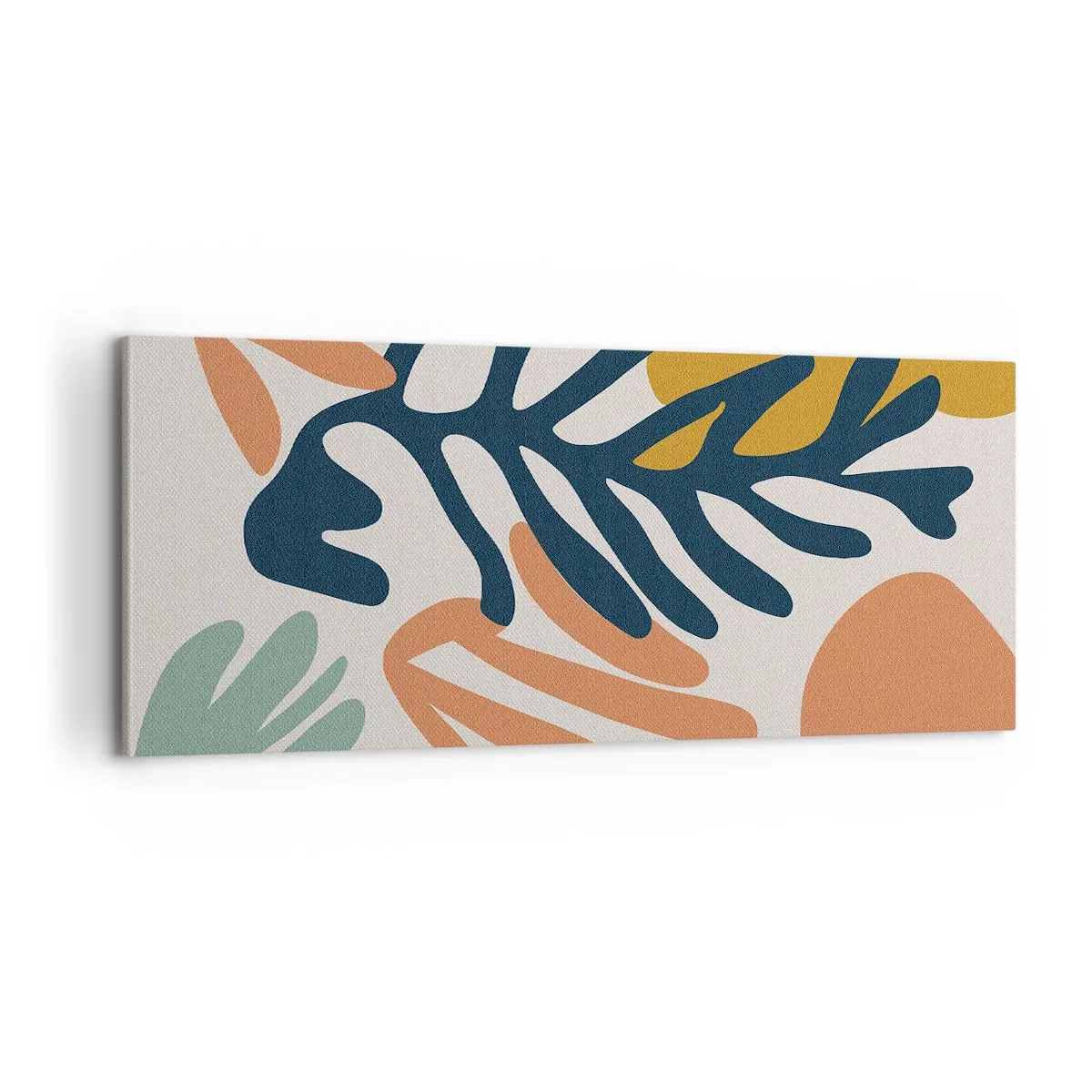 Lærredstryk - Billede på lærred - Koralhav - 100x40 cm