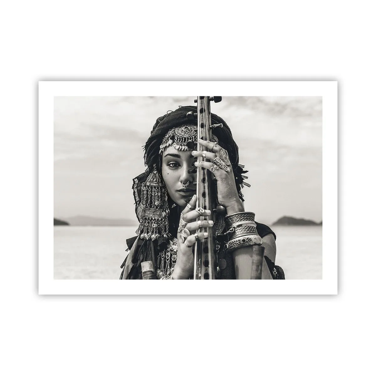 Plakat - Selve den orientalske musik - 70x50 cm