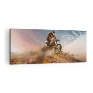 Lærredstryk - Billede på lærred - For sejren - 100x40 cm