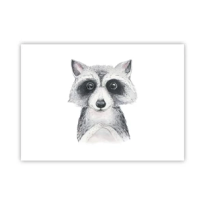 Plakat - Et øjeblik til at trække på skuldrene - 70x50 cm