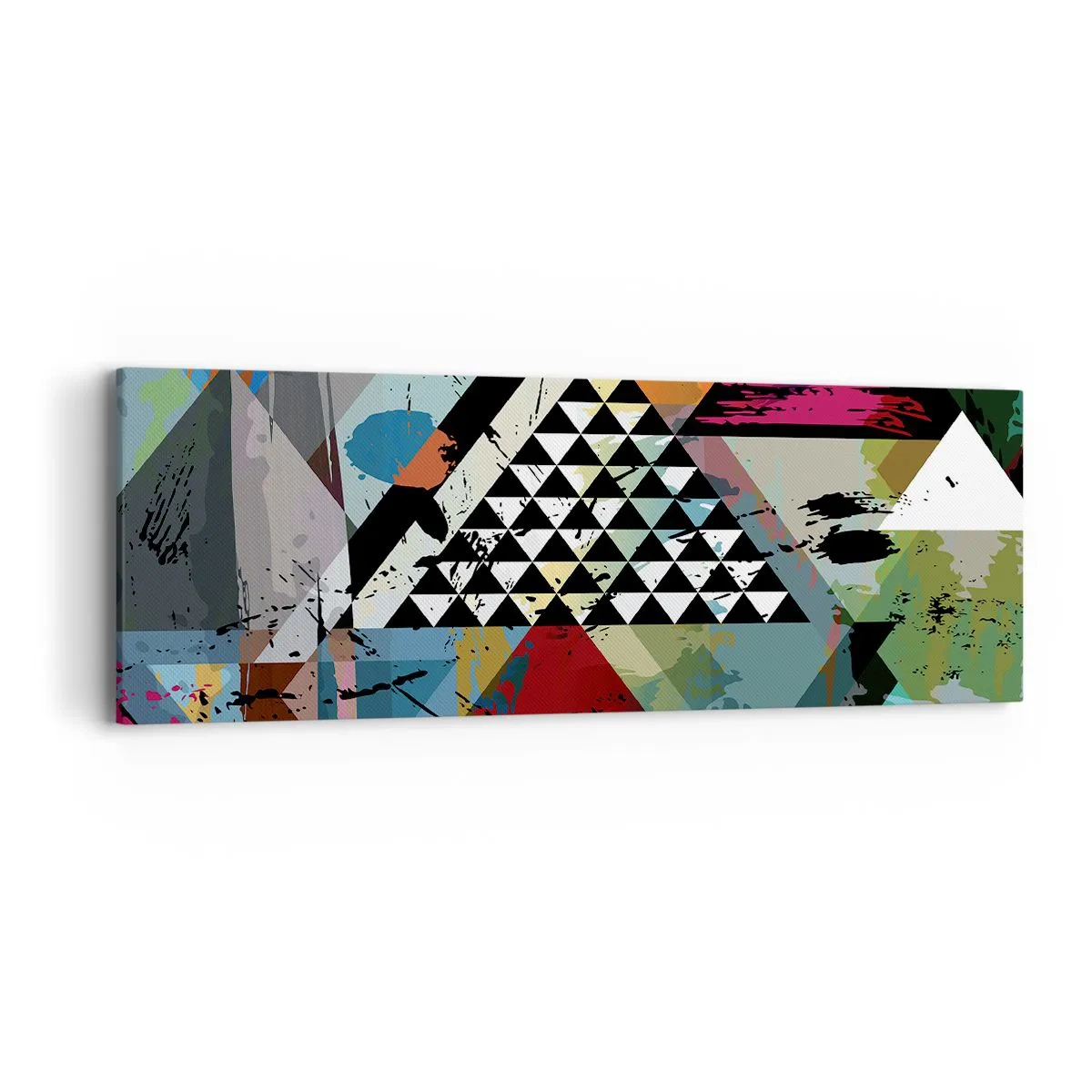 Lærredstryk - Billede på lærred - Hvor enkelt - 90x30 cm