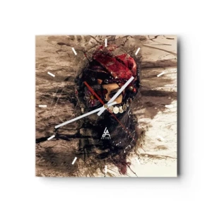 Vægur, Uret - Foruroligende for at sige det mildt - 30x30 cm