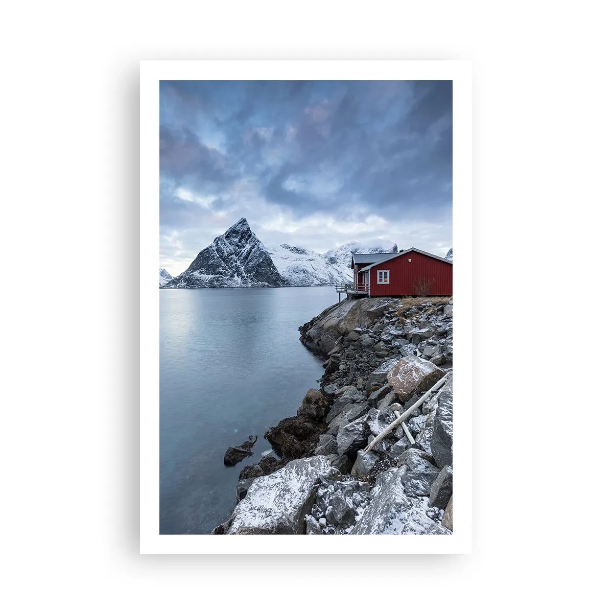 Plakat - Skandinavisk tilflugtssted - 61x91 cm