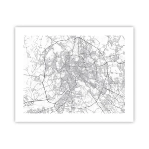 Plakat - Romersk cirkel - 50x40 cm