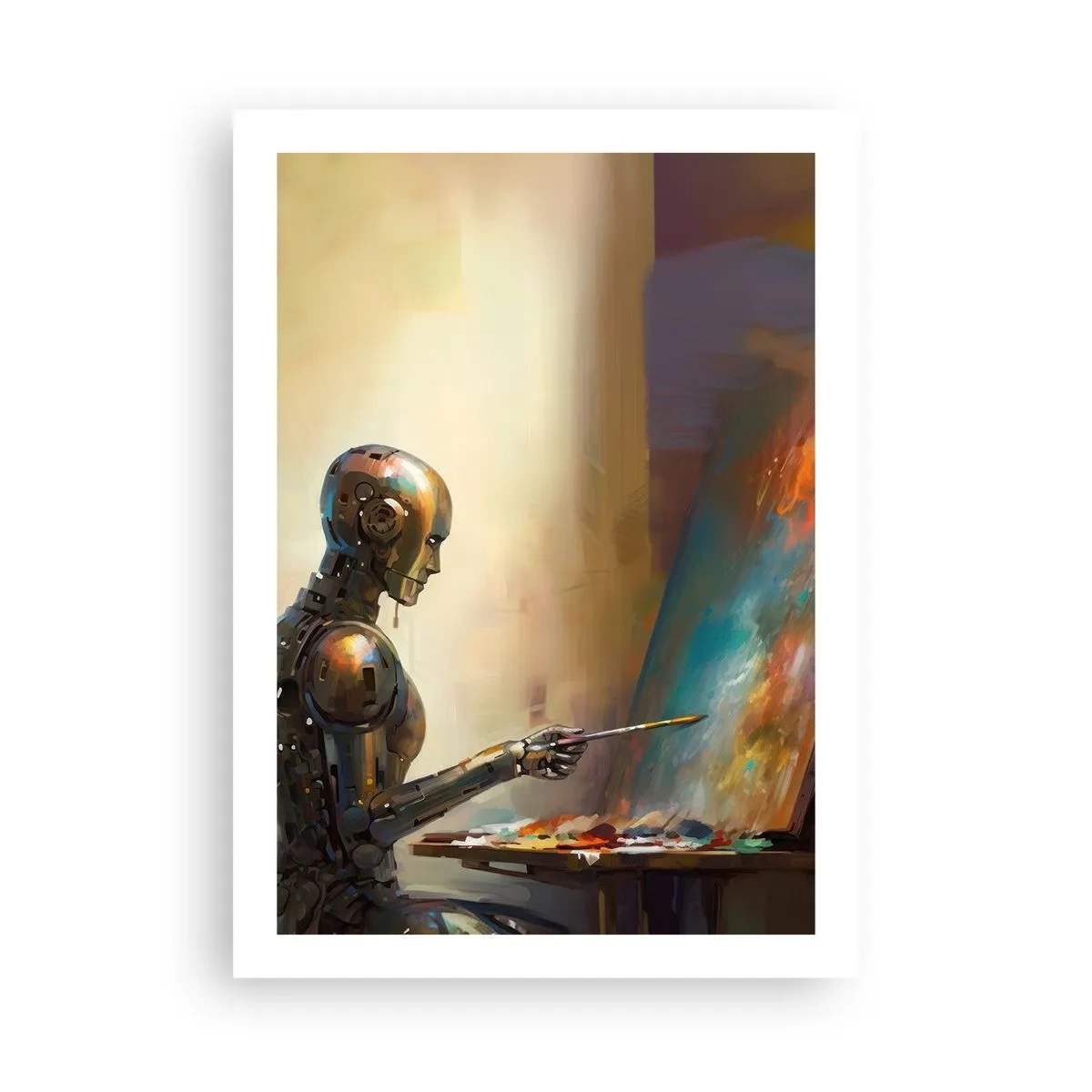 Plakat - Fremtidens kunst - 50x70 cm