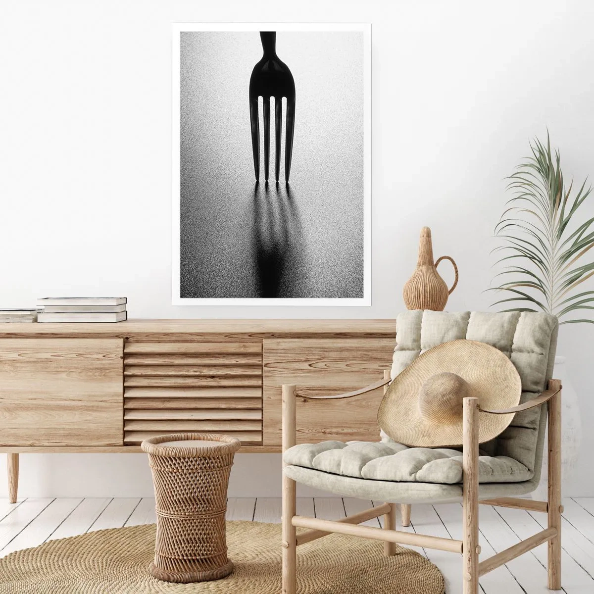 Plakat - Lys og skygge - 50x70 cm