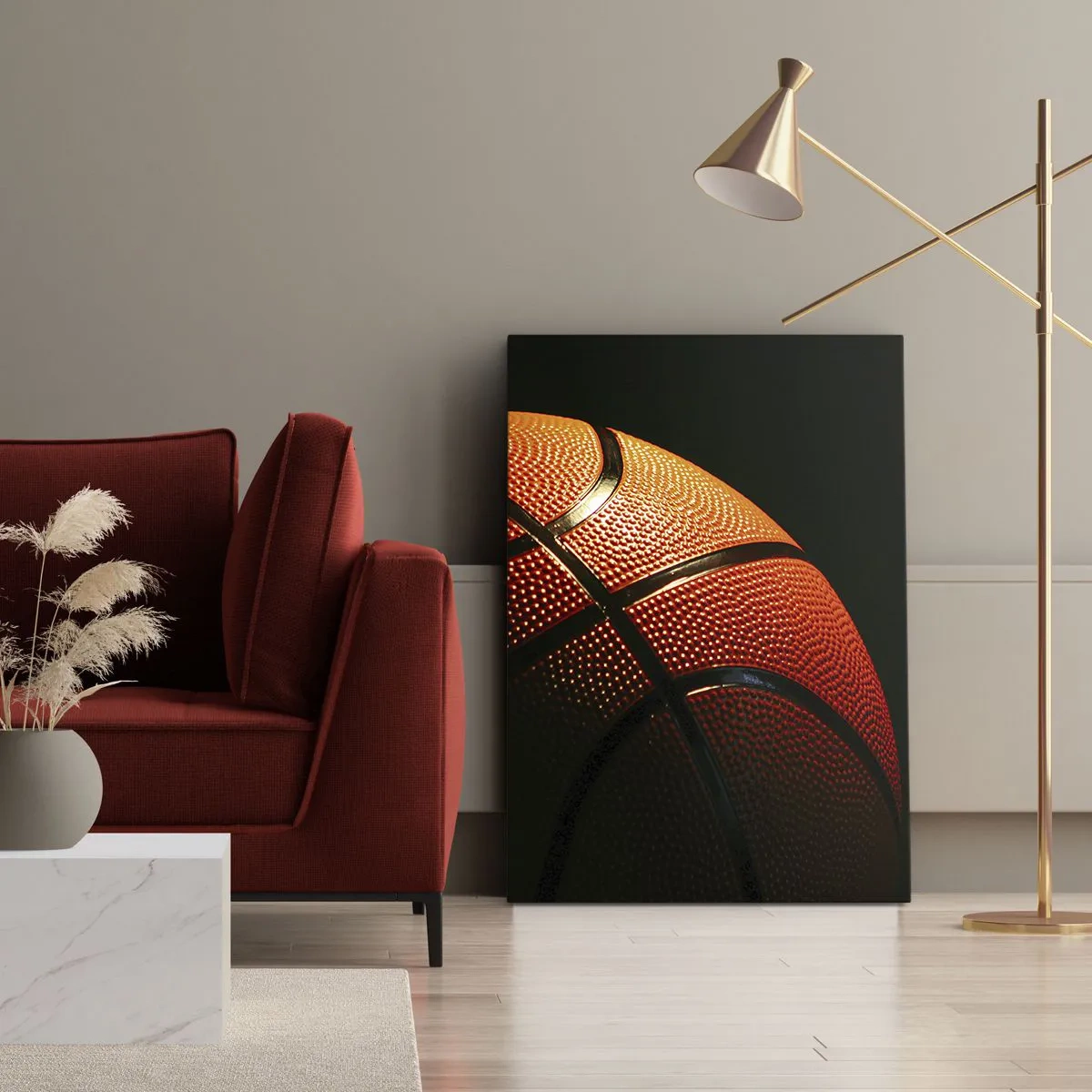 Lærredstryk - Billede på lærred - Smuk som en planet - 50x70 cm