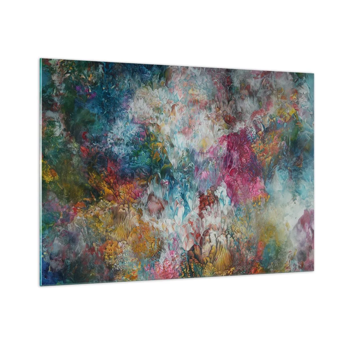 Billede på glas - I fuldt flor - 100x70 cm