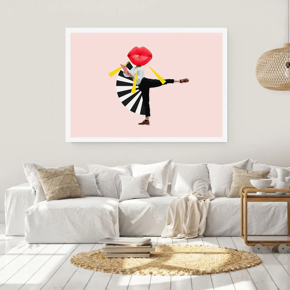 Plakat - Surrealistisk popkunst - 50x40 cm