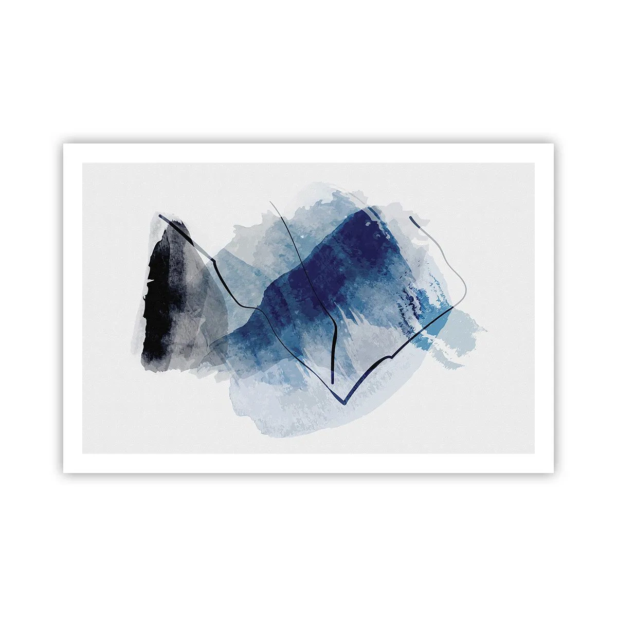 Plakat - Isbjerg - 91x61 cm