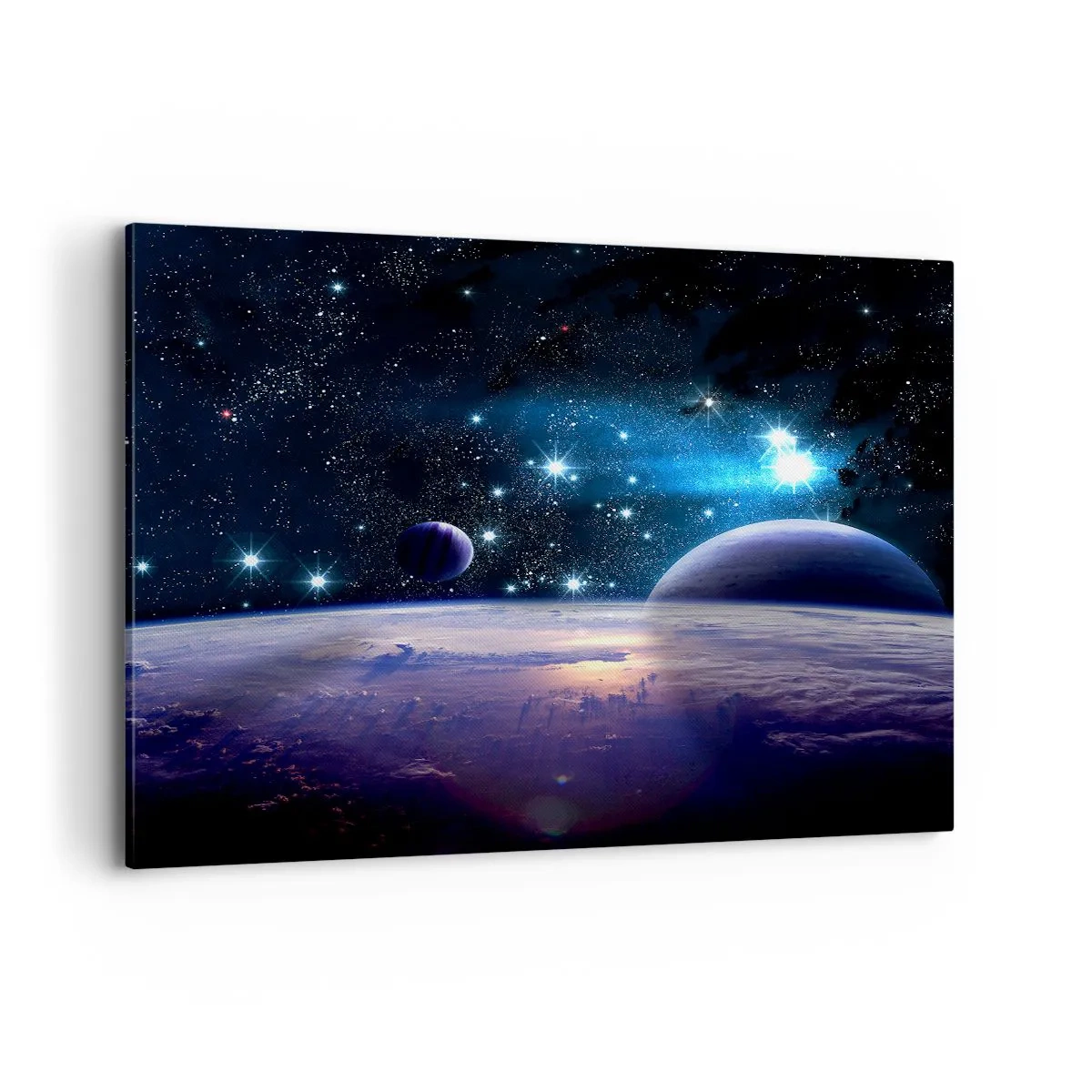 Lærredstryk - Billede på lærred - Er du stadig alene? - 120x80 cm