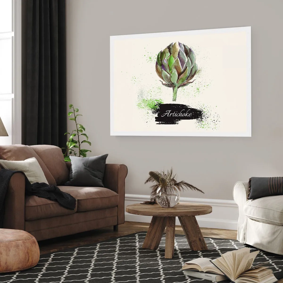 Plakat - Eviva grøntsager! - 70x50 cm