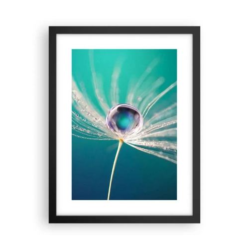 Plakat i sort ramme - Mystisk øjeblik - 30x40 cm