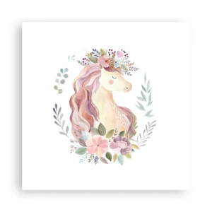 Plakat - En invitation til eventyrets verden - 40x40 cm