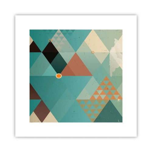 Plakat - Enhed af mangfoldighed, mangfoldighed af enhed - 30x30 cm