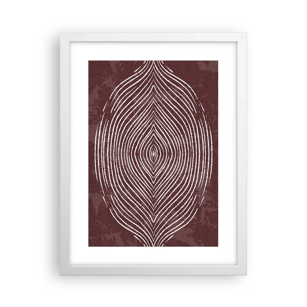 Plakat i hvid ramme - Rummet taler - 30x40 cm