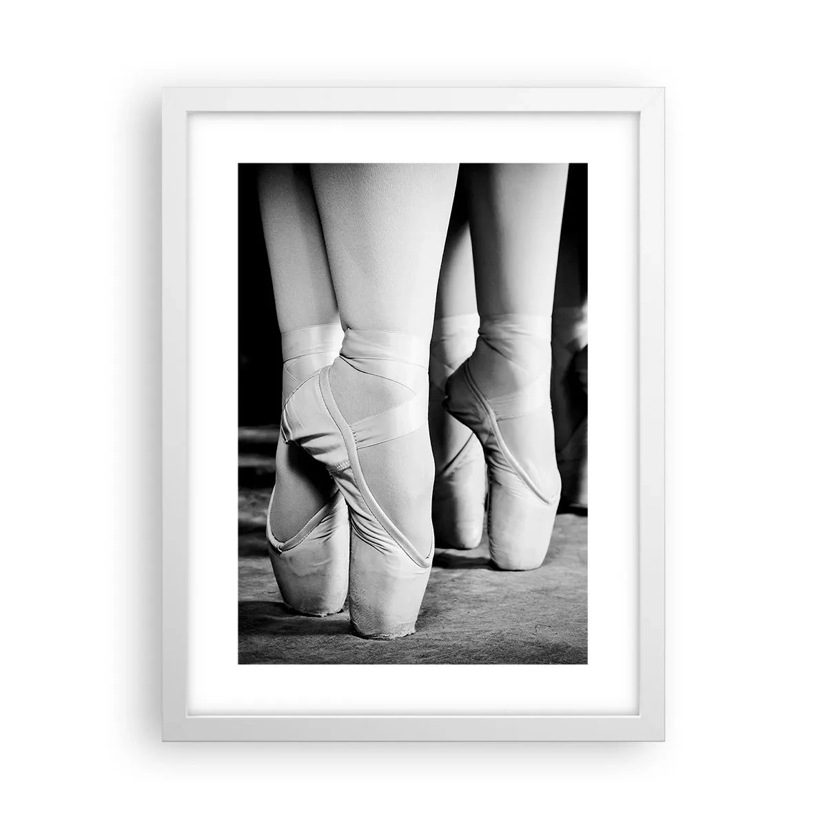 Plakat i hvid ramme - Sammen, let - 30x40 cm