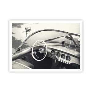 Plakat - Vejr for de rige - 100x70 cm