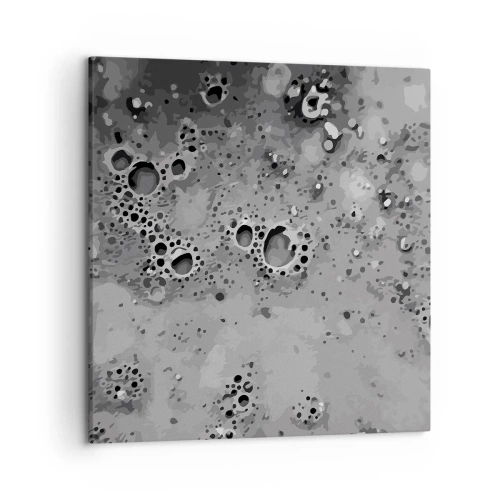 Lærredstryk - Billede på lærred - Som et månelandskab - 50x50 cm