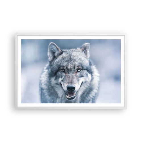 Plakat i hvid ramme - Vil du tage udfordringen op? - 91x61 cm