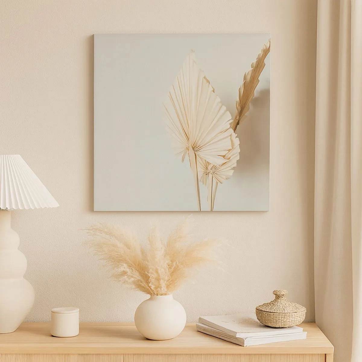 Lærredstryk - Billede på lærred - Når du har brug for trøst - 30x30 cm