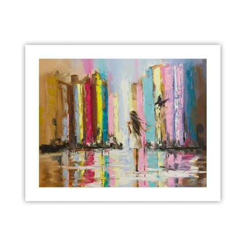 Plakat - Følg mig - 50x40 cm