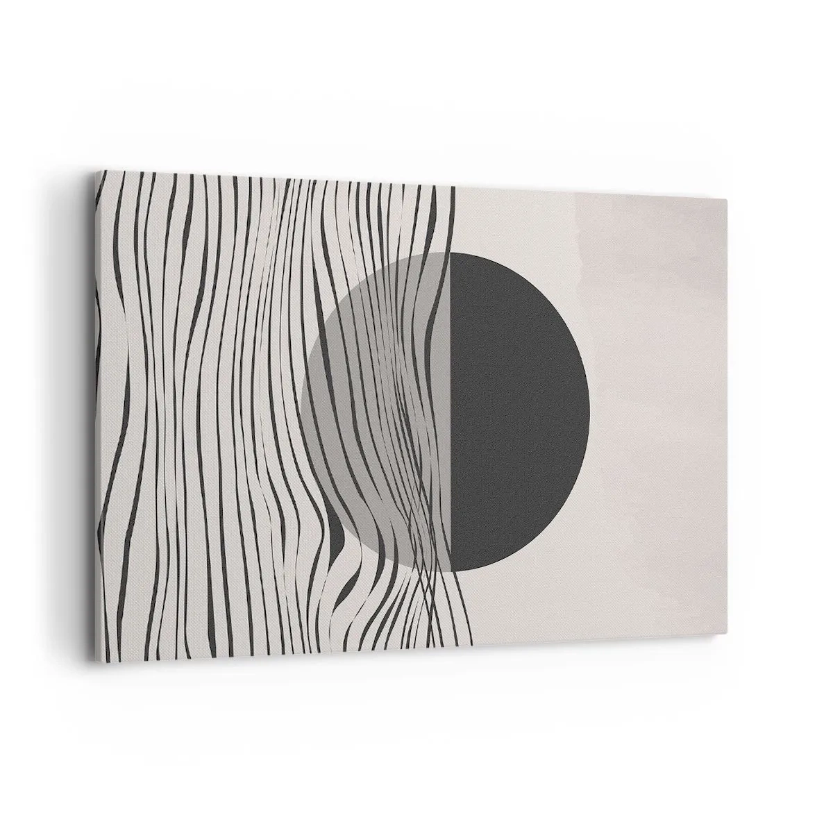 Lærredstryk - Billede på lærred - Halvkomposition - 120x80 cm