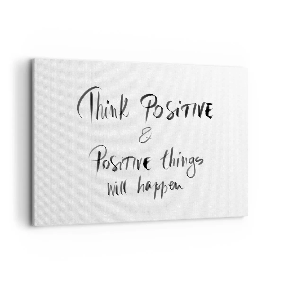 Lærredstryk - Billede på lærred - Hvordan skal man leve? - 120x80 cm