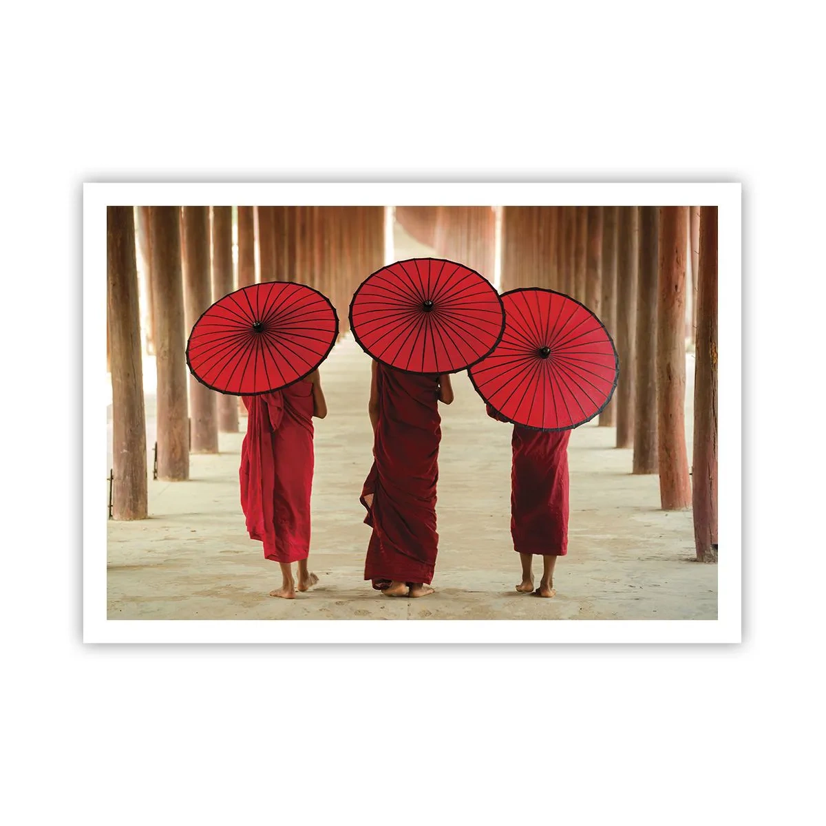 Plakat - På vej til det rene land - 100x70 cm