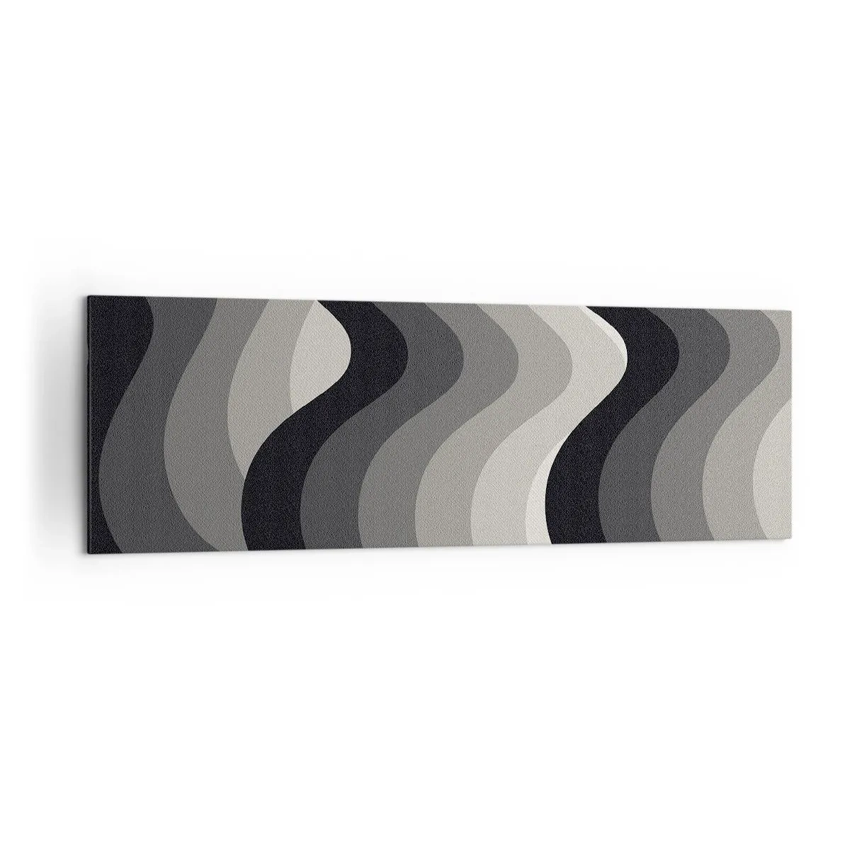 Lærredstryk - Billede på lærred - Bølge efter bølge - 160x50 cm