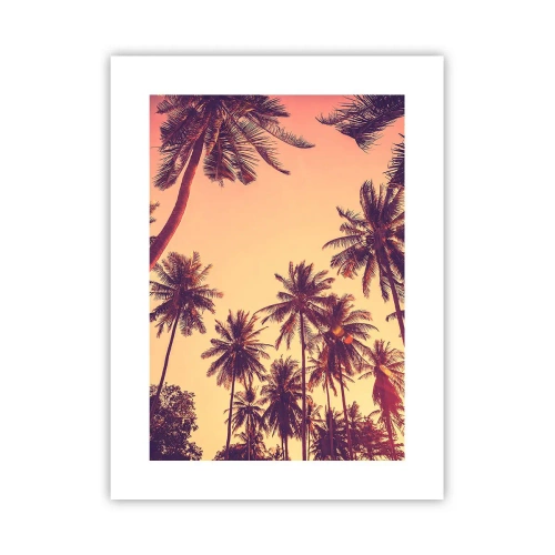 Plakat - Tropisk variation - 30x40 cm