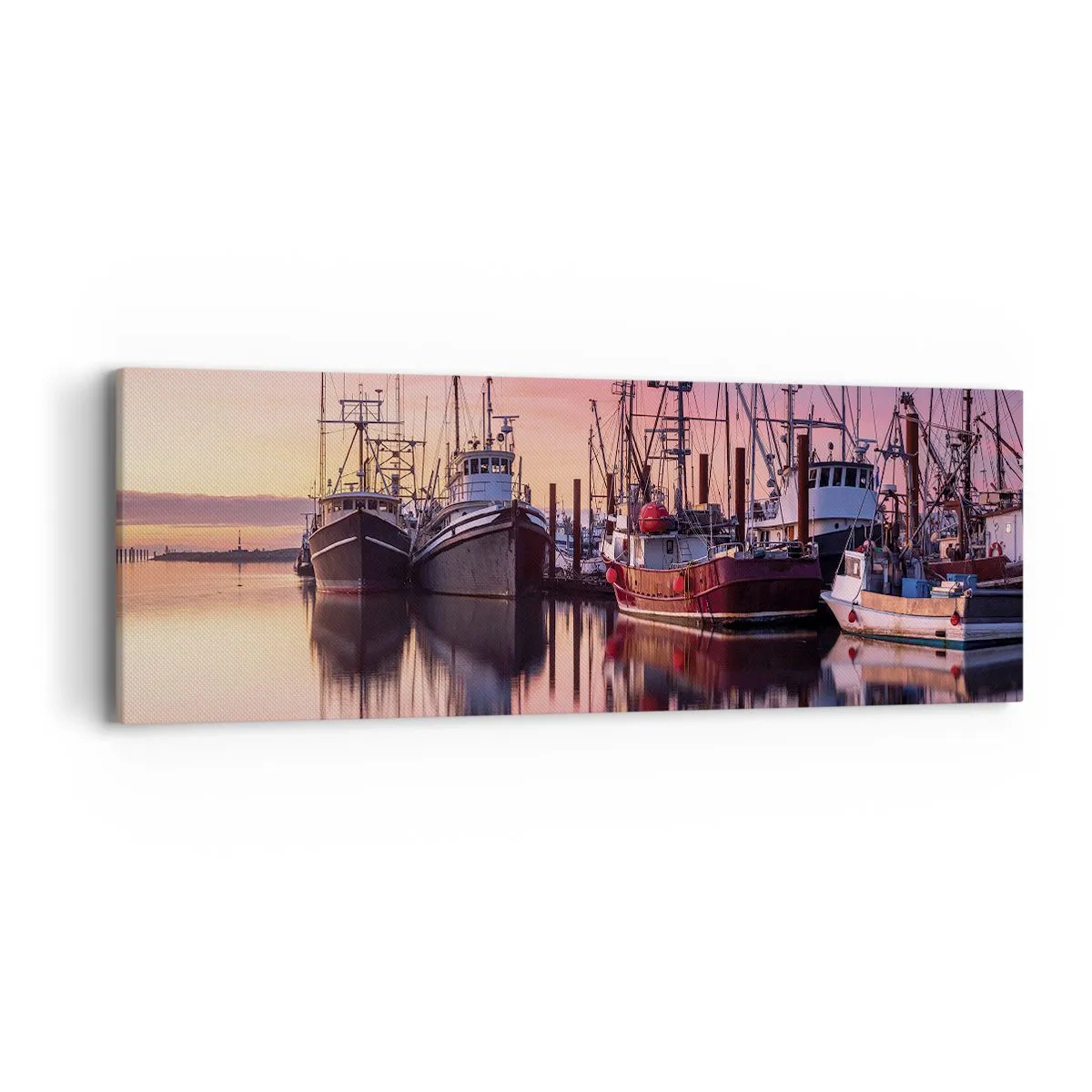 Lærredstryk - Billede på lærred - Før den næste dag - 90x30 cm