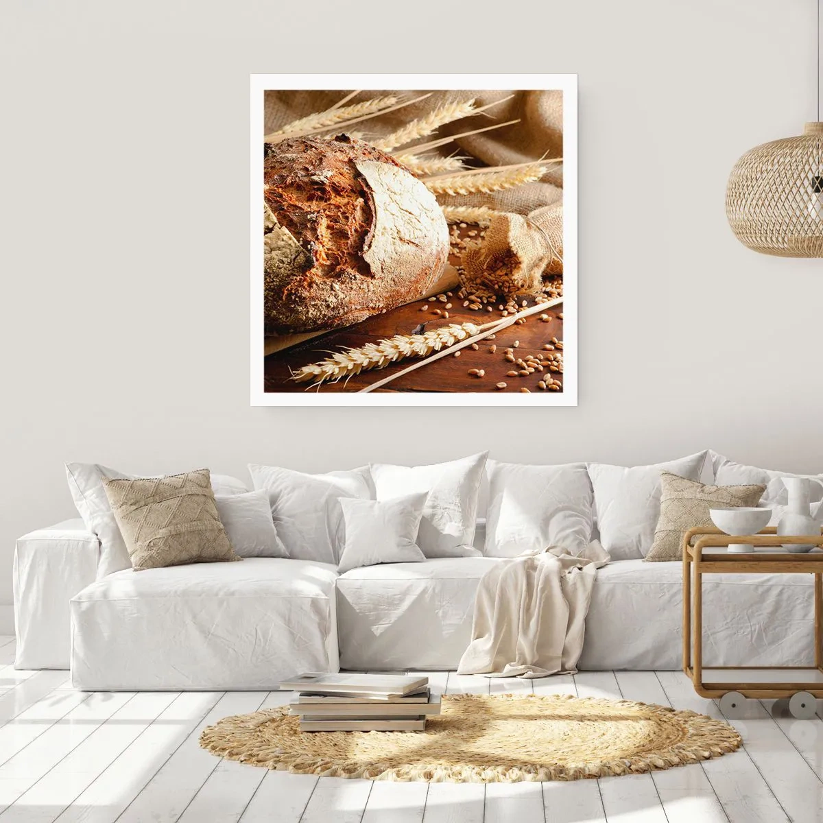 Plakat - Appetitlig, velduftende, sprød - 50x50 cm