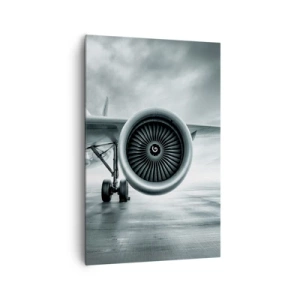 Lærredstryk - Billede på lærred - Der er kraft! - 80x120 cm