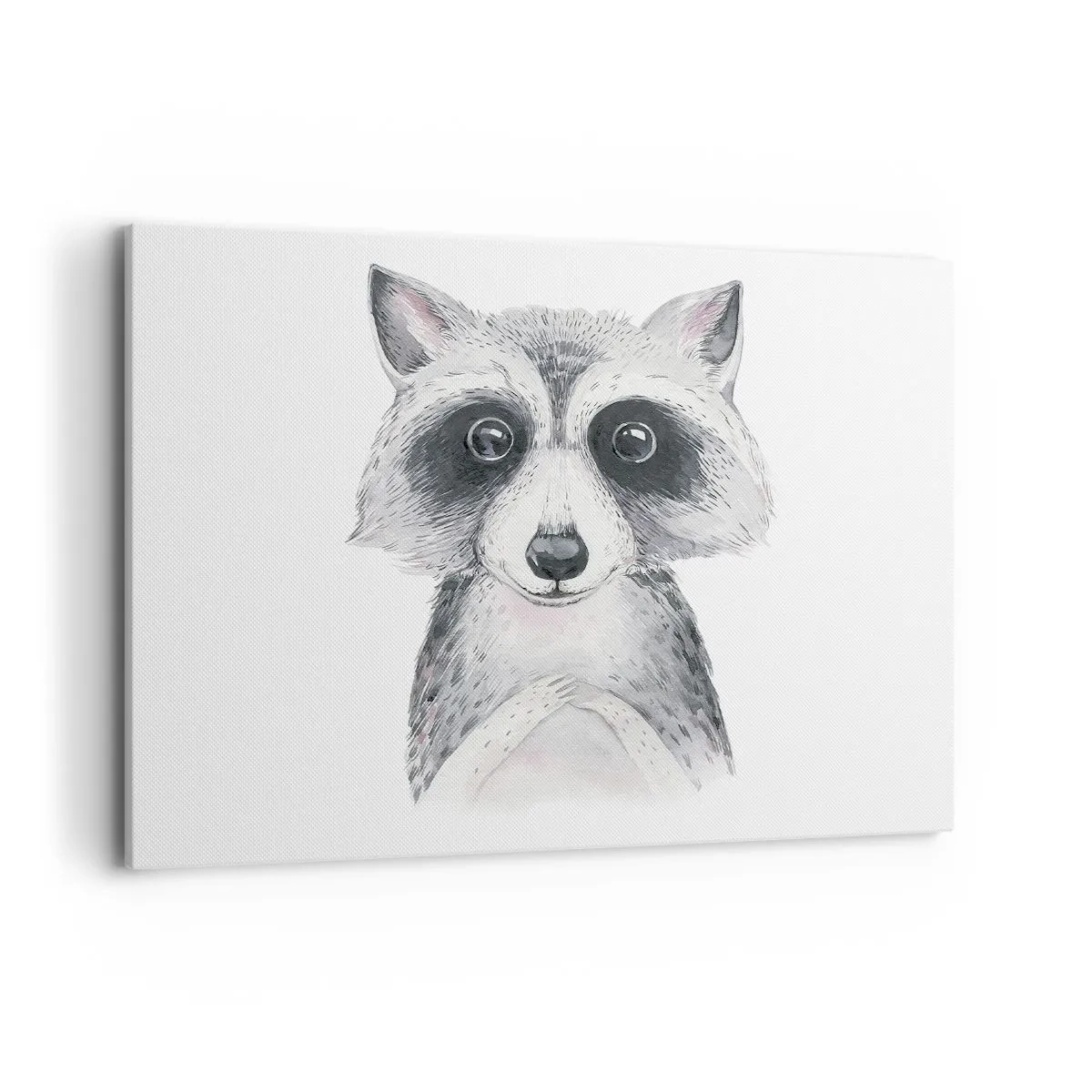 Lærredstryk - Billede på lærred - Et øjeblik til at trække på skuldrene - 100x70 cm