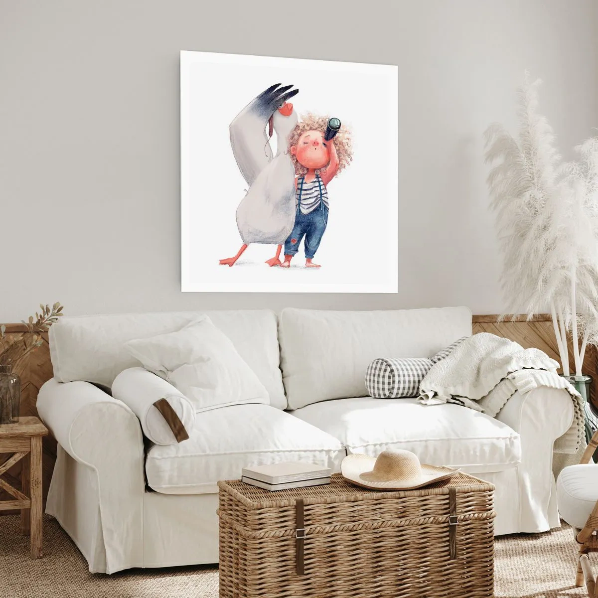 Plakat - En plan for en fantastisk rejse - 40x40 cm