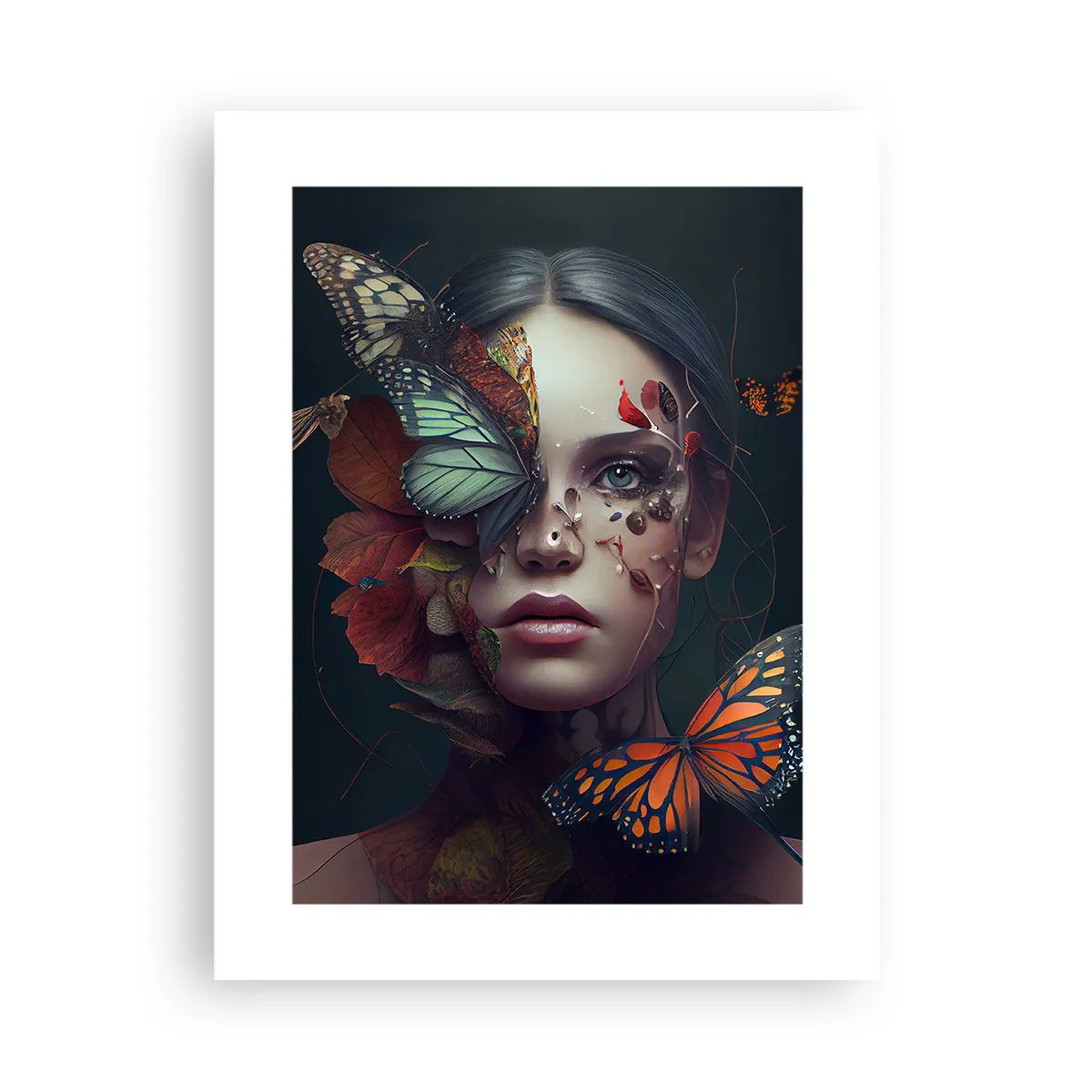 Plakat - En vidunderlig metamorfose - 30x40 cm