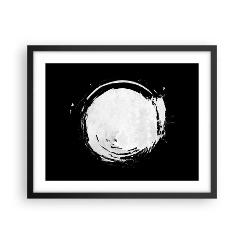 Plakat i sort ramme - Den gode vej ud - 50x40 cm