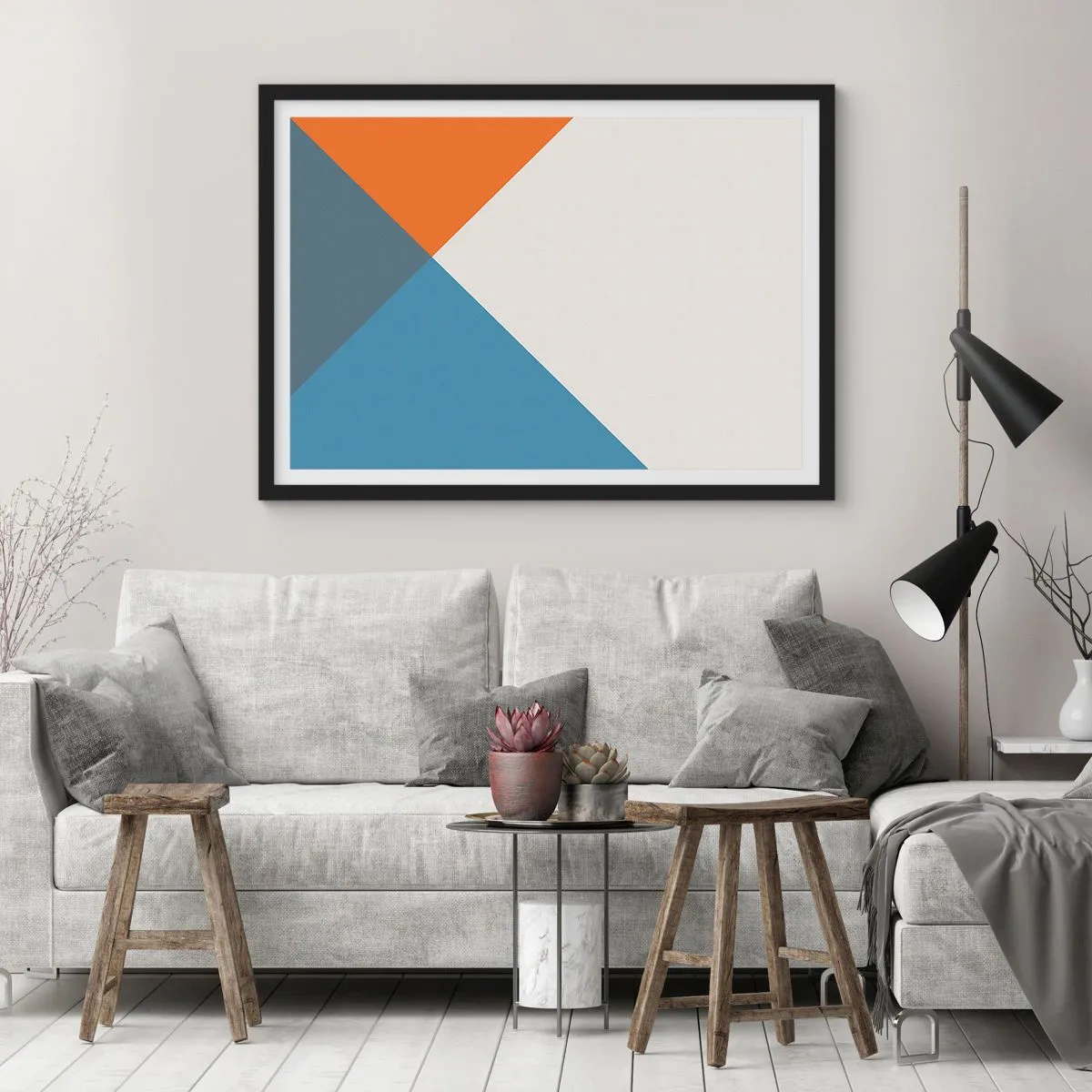 Plakat i sort ramme - Med hensyn til ... - 91x61 cm