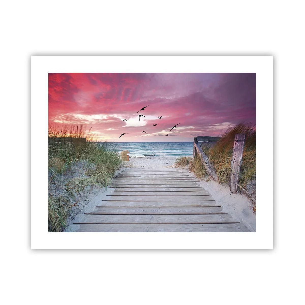 Plakat - Baltisk indtryk - 50x40 cm