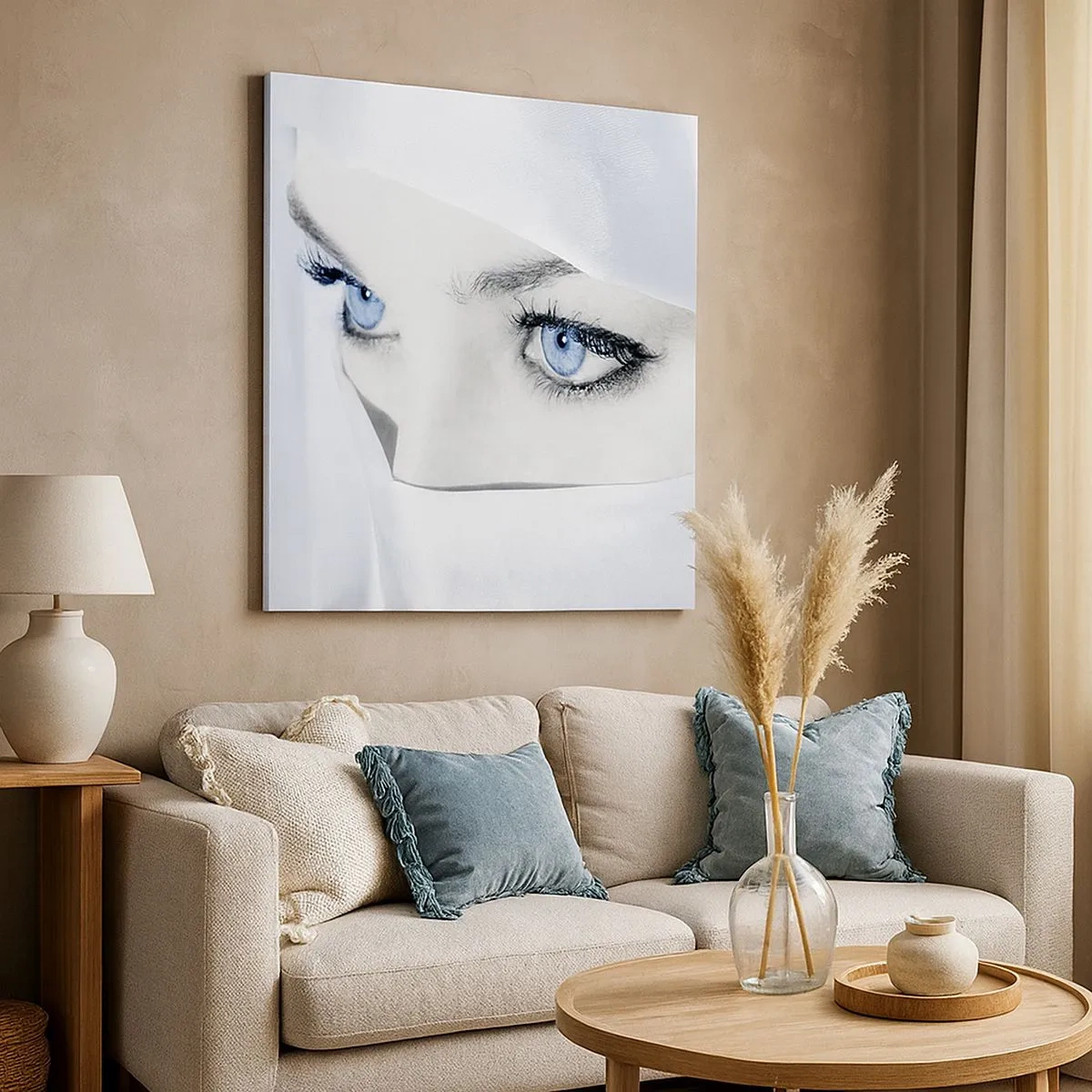 Lærredstryk - Billede på lærred - Lige fra tusind og en nat - 30x30 cm