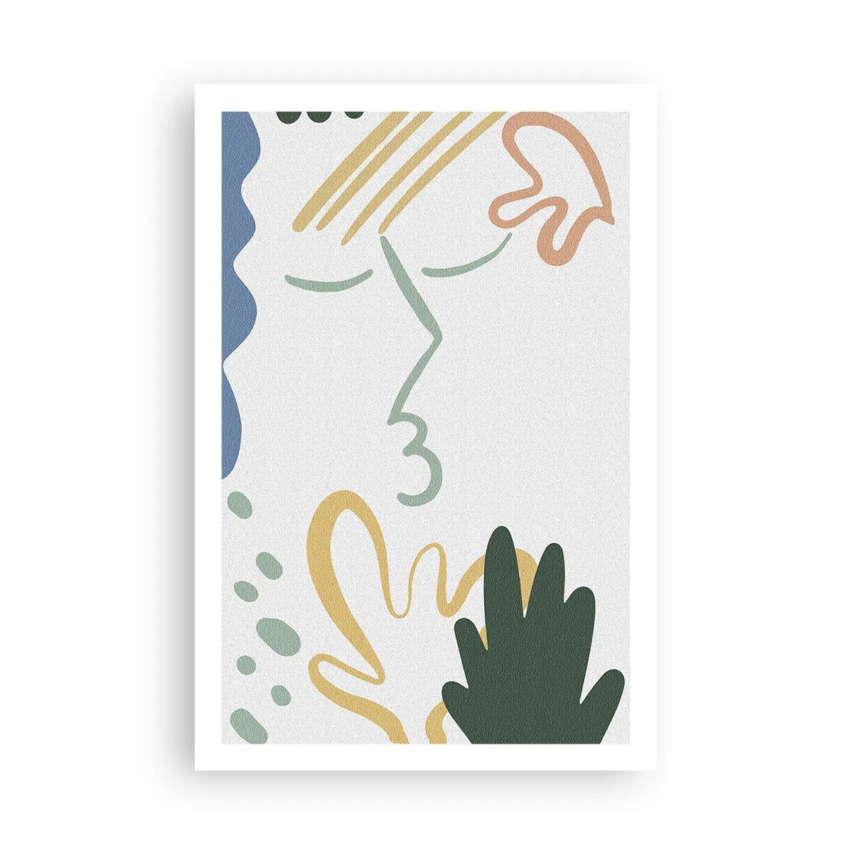 Plakat - Et kys af blomster - 61x91 cm