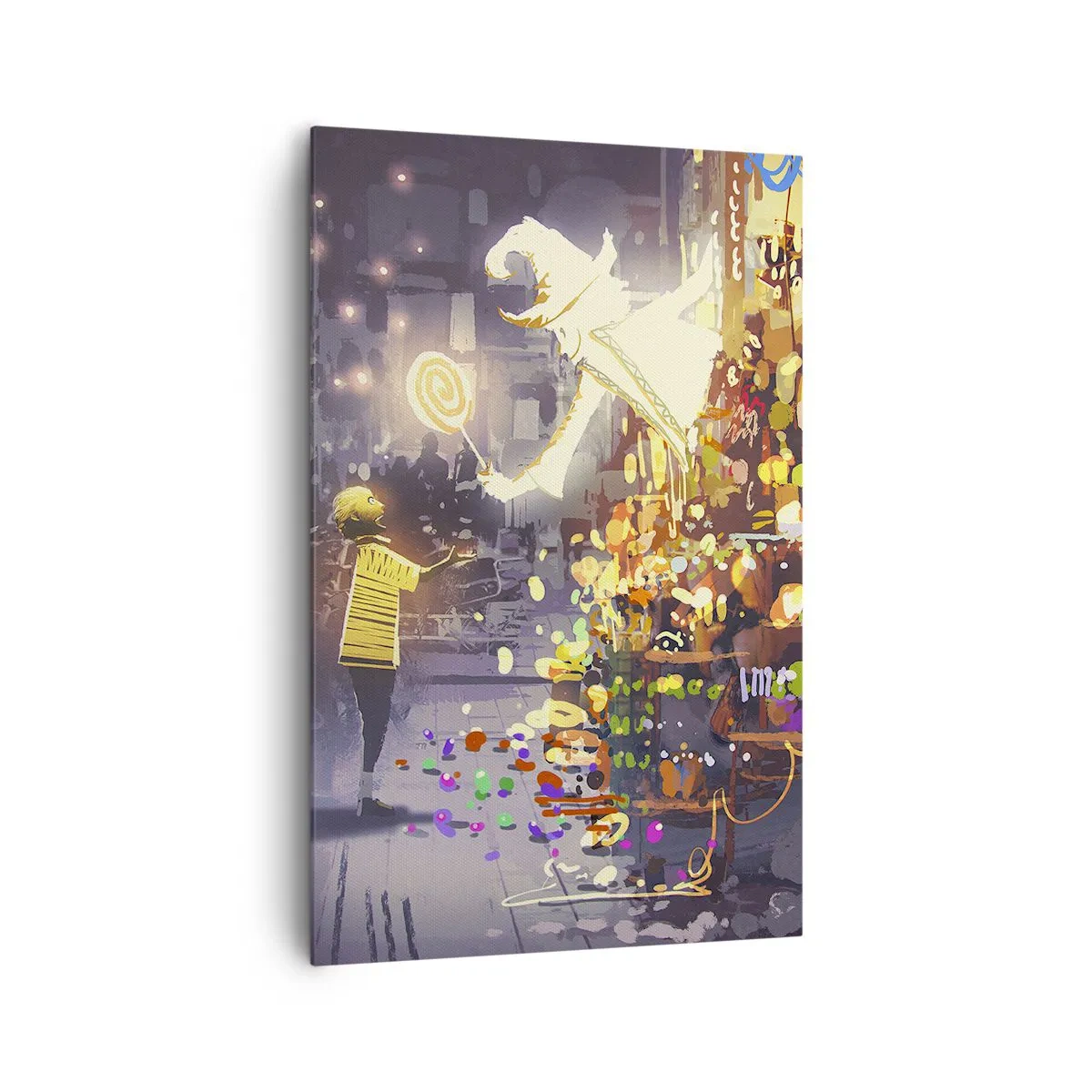 Lærredstryk - Billede på lærred - Hekseri eksisterer - 80x120 cm