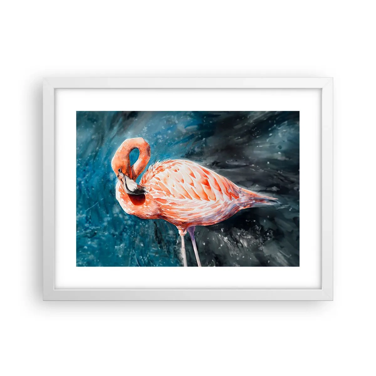 Plakat i hvid ramme - Dekorativ af natur - 40x30 cm