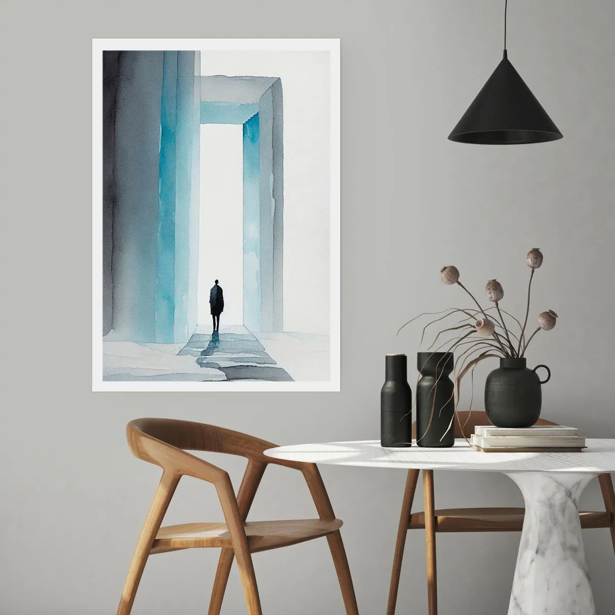 Plakat - Lev uden grænser - 50x70 cm